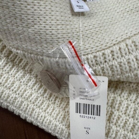 NWT Anthropologie Winslow Button-Shoulder Pullover by ISLA MAUDE - Picture 7 of 7